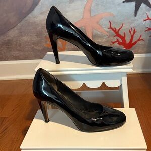 Cole Haan Patent Leather Black Women's Pumps / Heels